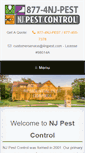 Mobile Screenshot of 4njpest.com